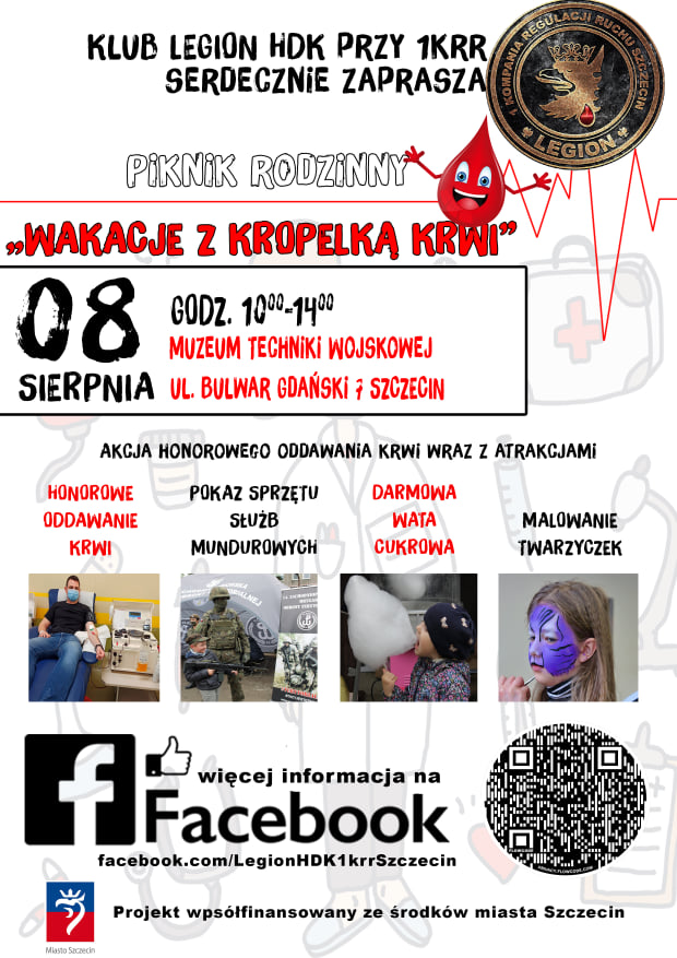 08.08.2021r - Akcja krwiodawstwa Szczecin